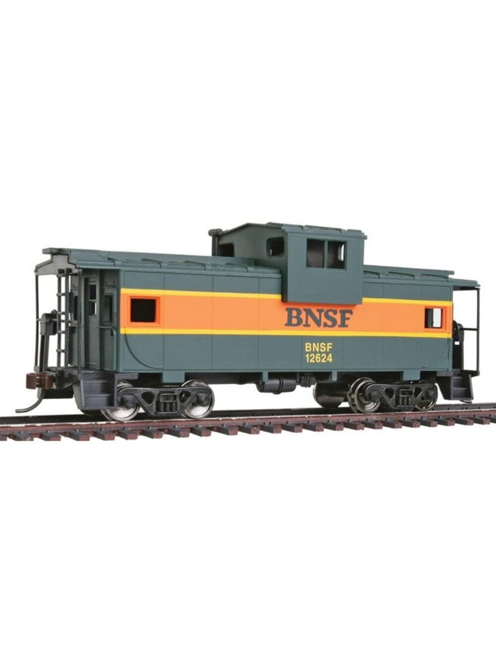 Walthers Trainline Wide-Vision Caboose-Ready to Run-Burlington Northern & Santa